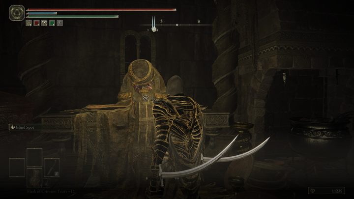 Do Starowiny warto powrócić po pokonaniu Messmera (więcej na temat walki z tym bossem znajdziecie na stronie Jak pokonać bossa Messmer Palownik (Messmer the Impaler) - Shadow of the Erdtree: Starowina, Rogata Przybyszka (Hornsent Grandam) - solucja, opis przejścia - Elden Ring - poradnik do gry