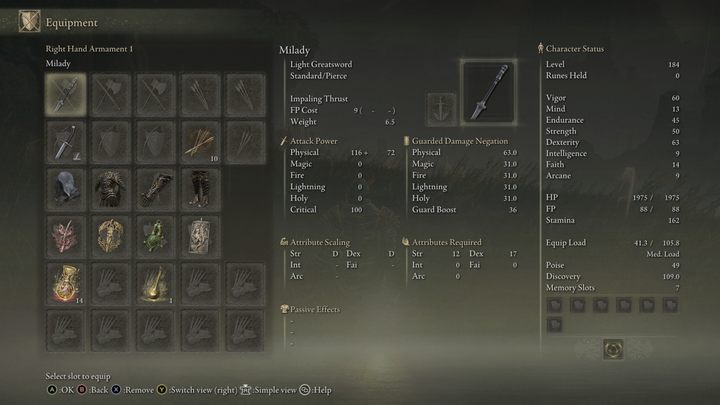 Broń tę znajdziecie na wieży przed Zamkiem Ensis - Shadow of the Erdtree: Najlepsze bronie - Elden Ring - poradnik do gry