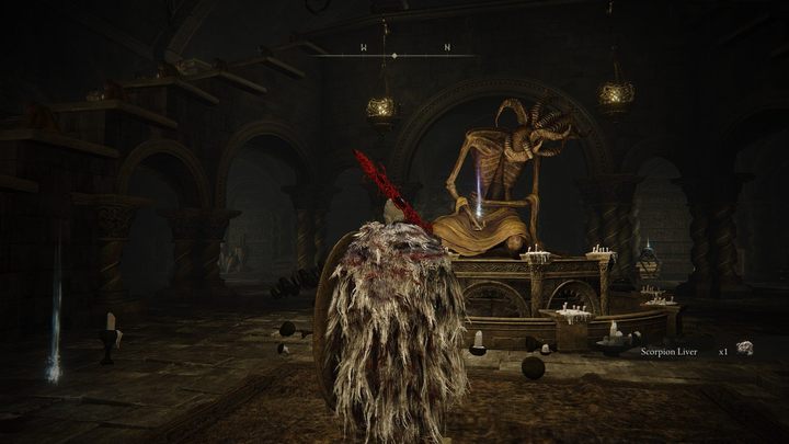 Prochy znajdują się przy posągu w jednej z pierwszych komnat po wejściu do twierdzy Belurat - Shadow of the Erdtree: Wszystkie prochy czcigodnego ducha - Elden Ring - poradnik do gry
