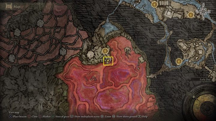 Jezioro Zgnilizny (Lake of Rot) to lokacja, do której dostaniecie się po skorzystaniu z dwóch kolejnych wind poczynając od lokacji Nokstella, Wieczne Miasto (Nokstella, Eternal City) - Elden Ring: Mapy regionów - gdzie znaleźć, lista - Elden Ring - poradnik do gry