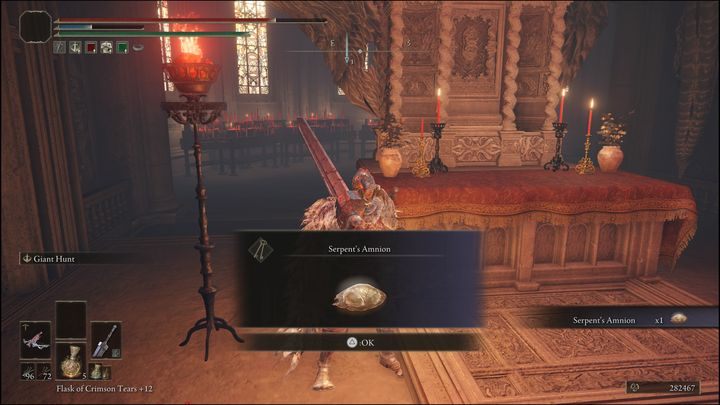 Kolejnym krokiem, aby pchnąć quest dalej, jest pokonanie Szlachcica boskiej skóry (Godskin Noble) - Elden Ring: Rya / Zorayas - solucja, opis przejścia - Elden Ring - poradnik do gry