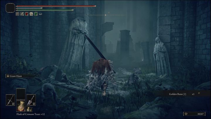 Zeskakując na sam dół, napotkacie kilka mniejszych i większych szczurów - Elden Ring: Czarodziej Rogier (Sorcerer Rogier) - solucja, opis przejścia - Elden Ring - poradnik do gry