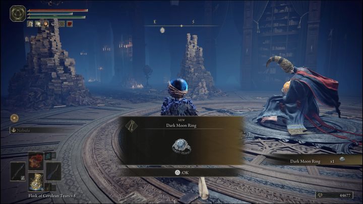 W niej znajdziecie Pierścień ciemnego księżyca (Dark Moon Ring) - Elden Ring: Ranni - solucja, opis przejścia - Elden Ring - poradnik do gry