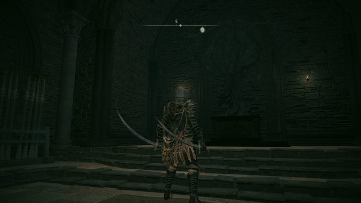 Krótki korytarz zaprowadzi Was wreszcie pod interesujący nas posąg - Shadow of the Erdtree: Jak otworzyć przejście za posągiem bez głowy? - Elden Ring - poradnik do gry