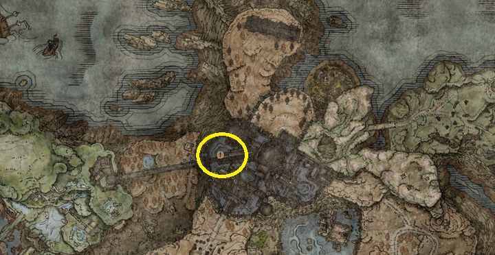 Przedmiot ten można znaleźć przy zwłokach podczas eksploracji lochu pod Donżonem cienia - Shadow of the Erdtree: Wszystkie nowe bronie mapa - Elden Ring - poradnik do gry