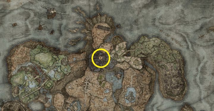 Tarczę znajdziecie w magazynie strzeżonym przez Rycerza Ognia - Shadow of the Erdtree: Wszystkie nowe bronie mapa - Elden Ring - poradnik do gry