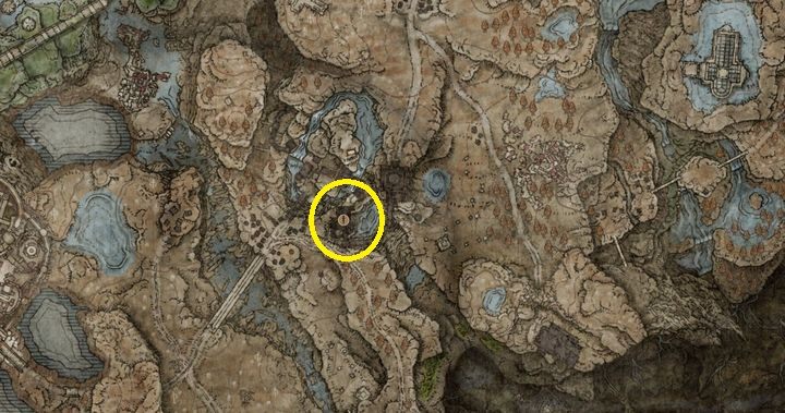 Pokonajcie minibossa Moonrithyll, Carian Knight w Zamku Ensis, żeby zdobyć ten miecz - Shadow of the Erdtree: Wszystkie nowe bronie mapa - Elden Ring - poradnik do gry