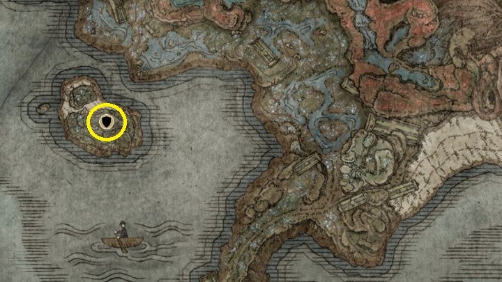 Na wyspie, na południowo-zachodnim skraju mapy - Shadow of the Erdtree: Wszystkie nowe zbroje - Elden Ring - poradnik do gry