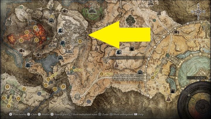 Rileigh, bo o nim mowa, atakować będzie głównie za pomocą kuszy - Elden Ring: Tanith / Wulkaniczny Dwór (Volcano Manor) - solucja, opis przejścia - Elden Ring - poradnik do gry