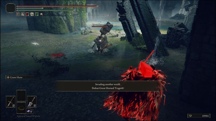 Tragoth będzie Waszym przeciwnikiem, jest to wróg o dużej wytrzymałości - Elden Ring: Tanith / Wulkaniczny Dwór (Volcano Manor) - solucja, opis przejścia - Elden Ring - poradnik do gry