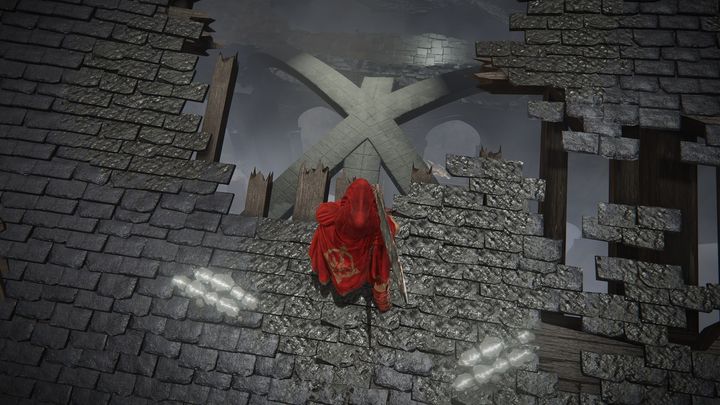 Na górze zauważycie dziurę w dachu - Shadow of the Erdtree: Rycerz ognia Queelign - solucja, opis przejścia - Elden Ring - poradnik do gry