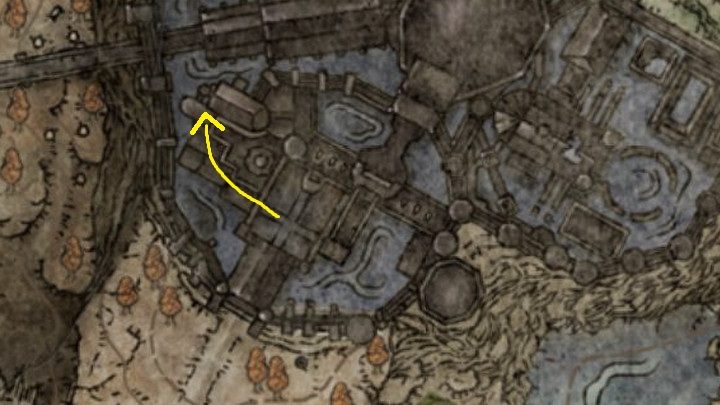 Po pokonaniu hipopotama, aktywujcie Miejsca łaski, które pojawi się na środku areny - Shadow of the Erdtree: Jak dotrzeć do dolnego Ostrowyżu Altus? - Elden Ring - poradnik do gry