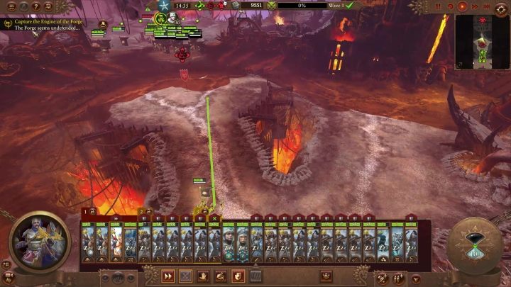 Gdy dojdziecie do środkowej areny, to widok może Was zadziwić, nie ma tutaj przeciwników - Total War Warhammer 3: Kuźna Dusz - Total War Warhammer 3 - poradnik do gry