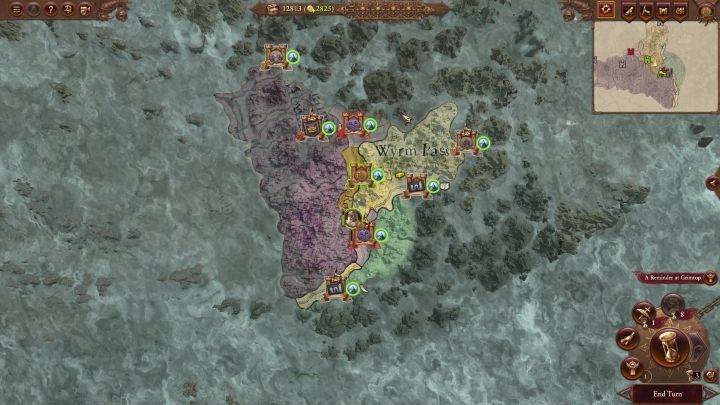 Początkowo zaczynacie w stanie wojny ze zbuntowanym plemieniem ogrów - Total War Warhammer 3: Królestwa ogrów - jak zacząć? - Total War Warhammer 3 - poradnik do gry