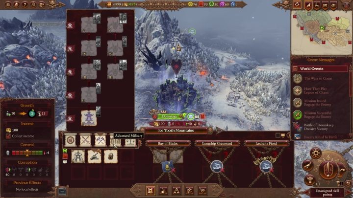 Oznacza to, że w jednej prowincji możecie mieć osiedla kilku ras i czerpać z nich korzyści - Total War Warhammer 3: Demony Chaosu, Technologie i budynki - jakie na początek? - Total War Warhammer 3 - poradnik do gry