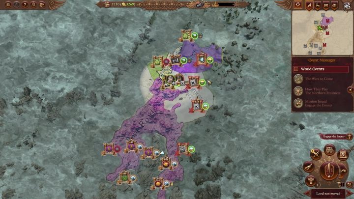 Po podbiciu opisanych powyżej ziem zostaniecie otoczeni przez nacje Wielkiego Kataju - nastawione do Was neutralnie/pozytywnie - Total War Warhammer 3: Wielki Kataj - jak zacząć? - Total War Warhammer 3 - poradnik do gry