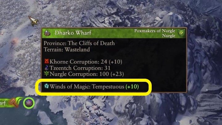 Jak sama nazwa wskazuje jest to wiatr, co za tym idzie jest zmienny - Total War Warhammer 3: Wiatry magii i czary - Total War Warhammer 3 - poradnik do gry