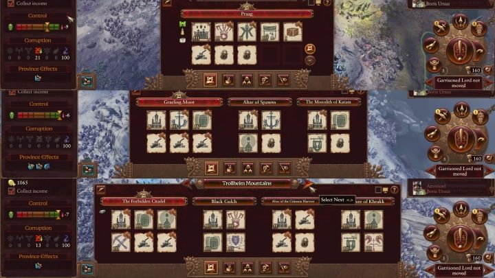 Posiadanie wszystkich osiedli w prowincji jest bardzo przydatne - Total War Warhammer 3: Prowincje - Total War Warhammer 3 - poradnik do gry