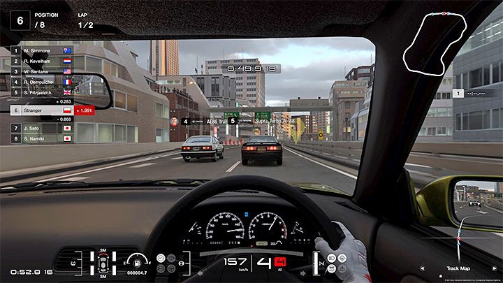 Kamera umiejscowiona w kabinie jest domyślnym wyborem - Gran Turismo 7: Wybór optymalnej kamery - Gran Turismo 7 - poradnik do gry