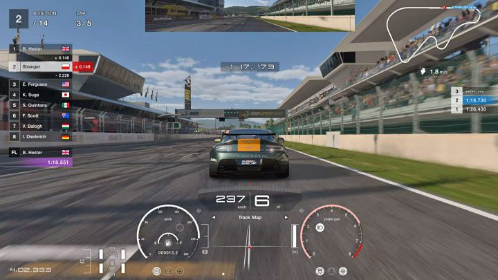 Podstawową zaletą opisywanego grindu jest to, że High Speed Ring to krótki i łatwy tor - Gran Turismo 7: Grind i zarabianie kredytów - High Speed Ring - Gran Turismo 7 - poradnik do gry