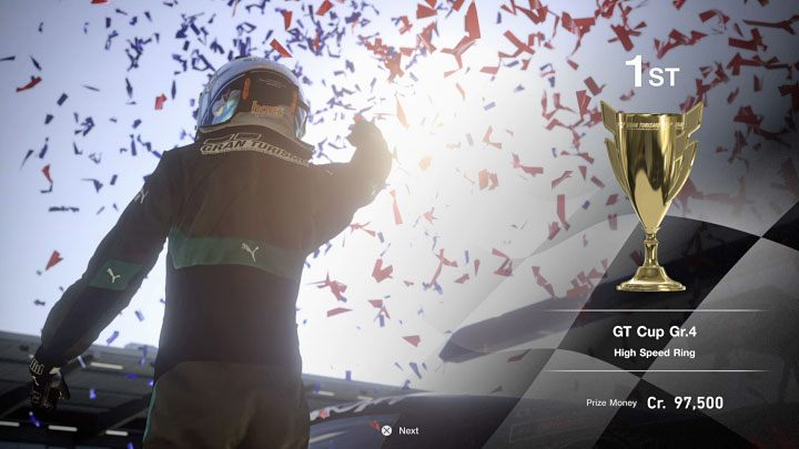 Czas trwania wyścigu powinien wynieść około 6:30-6:40 - Gran Turismo 7: Grind i zarabianie kredytów - High Speed Ring - Gran Turismo 7 - poradnik do gry