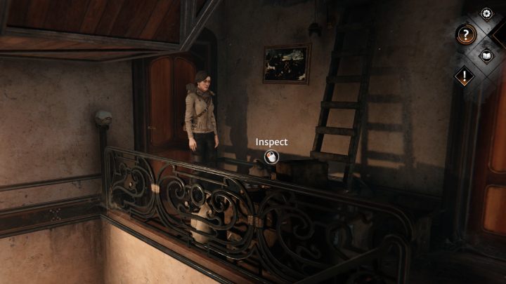 Zbadajcie kartony blokujące korytarz, znajdziecie tam zdjęcie Dany z rodzicami - Syberia The World Before: Vaghen - most Mgieł, jesień 2005 część 1 (Vaghen - bridge of Mists, autumn 2005 part 1) - solucja, opis przejścia - Syberia The World Before - poradnik do gry