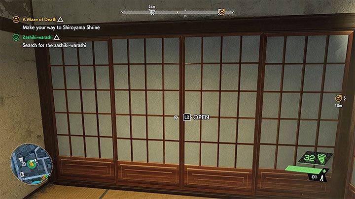 W sejfie znajduje się plan domu (House Floor Plan) i miejsce, które pomalowano czarnym flamastrem symbolizuje sekretne pomieszczenie nadające się do odkrycia - Ghostwire Tokyo: Zashiki-warashi - solucja, opis przejścia - Ghostwire Tokyo - poradnik do gry