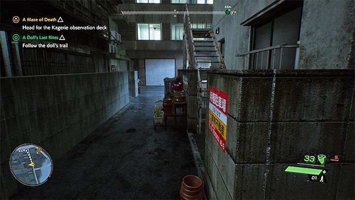 Po drodze będziecie natrafiać na kolejne sfery pozwalającej odnawiać poszukiwania śladów lalki - Ghostwire Tokyo: Ostatnie namaszczenie lalki (A Dolls Last Rites) - solucja, opis przejścia - Ghostwire Tokyo - poradnik do gry