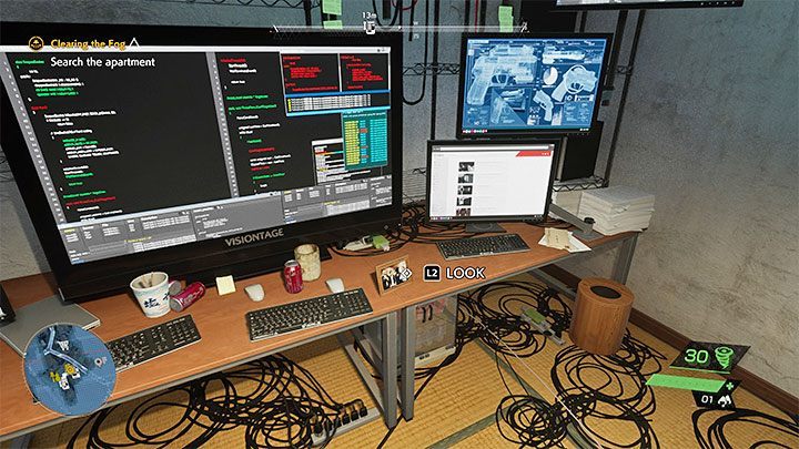 Na koniec obejrzyjcie zdjęcie w ramce znajdujące się przed monitorami - Ghostwire Tokyo: Usuwanie mgły (Clearing the Fog) - solucja, opis przejścia - Ghostwire Tokyo - poradnik do gry