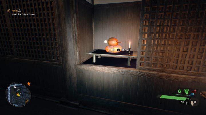 Relikt znajdziecie w pokoju za drzwiami przesuwnymi, w budynku zlokalizowanym na cmentarzu na wschód od świątyni Momokane - Ghostwire Tokyo: Relikty, północne Tokio (Relics Northern Tokyo) - lista wszystkich - Ghostwire Tokyo - poradnik do gry