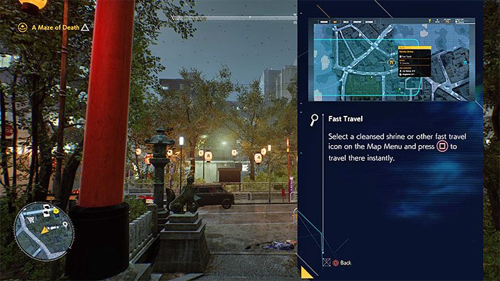 Dla przypomnienia w celu przejęcia świątyni Shiroyama musicie oczyścić 3 bramy torii znajdujące się na jej terenie - Ghostwire Tokyo: Szybka podróż (fast travel) - jak odblokować? - Ghostwire Tokyo - poradnik do gry