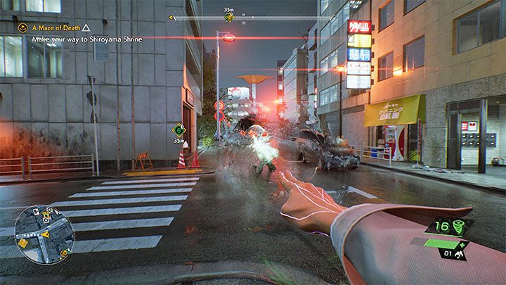 W Ghostwire Tokyo do atakowania przeciwników używa się głównie nadnaturalnych mocy nazywanych tkaniami - Ghostwire Tokyo: Walka i skradanie się - Ghostwire Tokyo - poradnik do gry