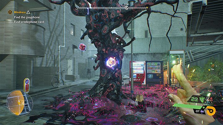 Otrzymacie dwa nowe cele misji - Ghostwire Tokyo: Zaślepienie (Blindness) - solucja, opis przejścia - Ghostwire Tokyo - poradnik do gry