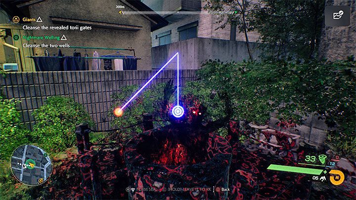 Oczyszczenie studni polega na zdjęciu manualnej pieczęci dzięki zaliczeniu doskonale znanej mini-gry - Ghostwire Tokyo: Koszmar w studni (Nightmare Welling) - solucja, opis przejścia - Ghostwire Tokyo - poradnik do gry
