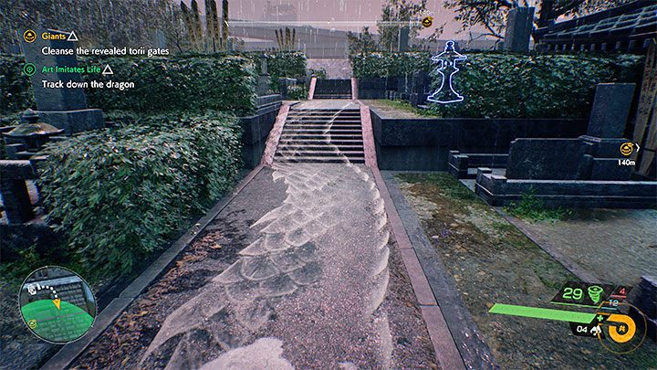 Zadanie to zalicza się na rozległym cmentarzu - Ghostwire Tokyo: Sztuka naśladuje życie (Art Imitates Life) - solucja, opis przejścia - Ghostwire Tokyo - poradnik do gry