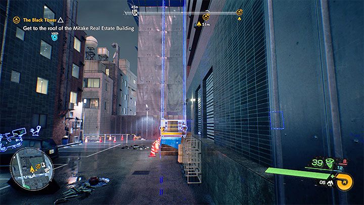 Budynek agencji nieruchomości jest na południowy wschód od tego, w którym znaleźliście w poprzedniej misji motocykl - Ghostwire Tokyo: Czarna wieża (The Black Tower) - solucja, opis przejścia - Ghostwire Tokyo - poradnik do gry