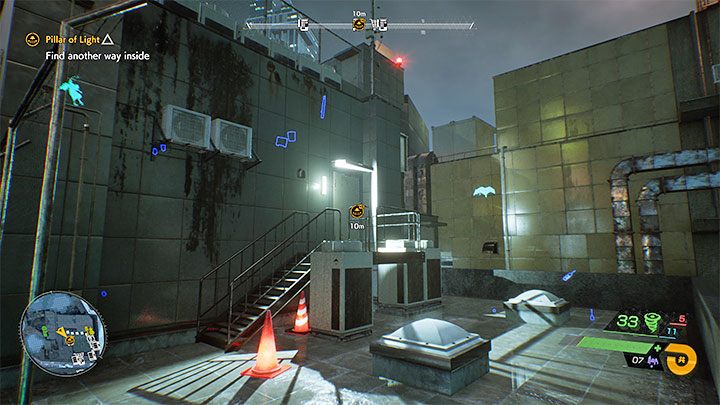 Po znalezieniu się na dachu skorzystajcie z pobliskiej drabinki i następnie zeskoczcie na niższy dach - Ghostwire Tokyo: Słup światła (Pillar of Light) - solucja, opis przejścia - Ghostwire Tokyo - poradnik do gry