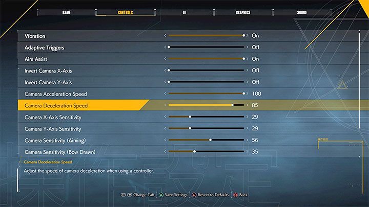 W wersji na PS5 w zakładce Sterowanie możecie znaleźć sporo opcji pozwalających lepiej dostosować grę do własnych preferencji - Ghostwire Tokyo: Sterowanie - Ghostwire Tokyo - poradnik do gry