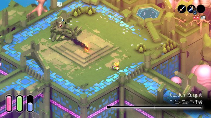 Do omówienia został jeszcze skill dystansowy Ogrodowego rycerza - Tunic: Ogrodowy rycerz (Garden Knight) - boss, jak pokonać? - Tunic - poradnik do gry