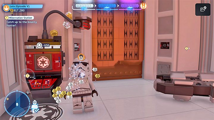 Do lądowiska możecie dotrzeć na dwa główne sposoby - LEGO Skywalker Saga: Stacja hibernacja (Hibernation Station) - solucja, opis przejścia - LEGO Skywalker Saga - poradnik do gry