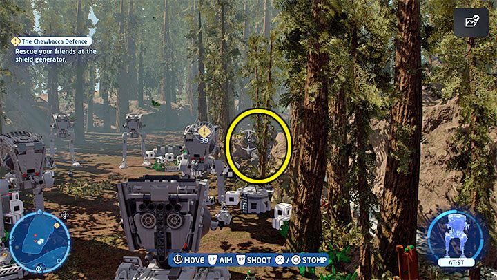 Poziom ten posiada 3 wyzwania - LEGO Skywalker Saga: Obrona Chewbacki (The Chewbacca Defence) - solucja, opis przejścia - LEGO Skywalker Saga - poradnik do gry