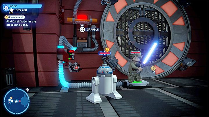 Obie ścieżki doprowadzą Was do nowego zablokowanego przejścia - LEGO Skywalker Saga: Darth Vader - boss, jak pokonać? - LEGO Skywalker Saga - poradnik do gry