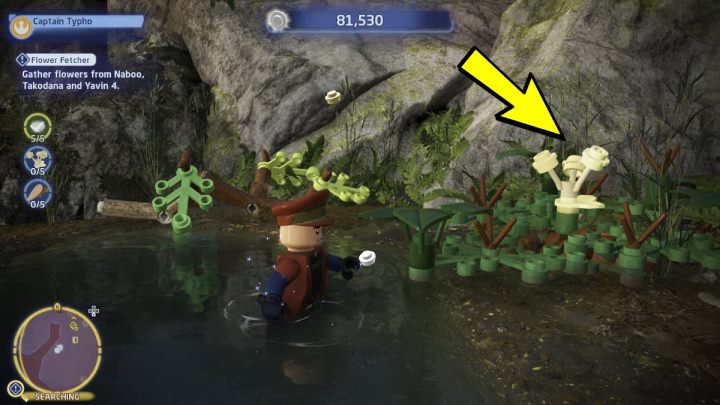 Wyruszcie na Naboo do jeziora Paonga - LEGO Skywalker Saga: Kolekcjonowanie kwiatów (Flower Fetcher) - solucja, opis przejścia - LEGO Skywalker Saga - poradnik do gry