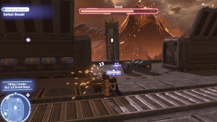 Udajcie się do obszaru poszukiwań i porozmawiajcie z Mustafarianinem, który powie Wam gdzie znajduje się Bossk - LEGO Skywalker Saga: Skoczna szmuglerka (Bouncy Bounty) - solucja, opis przejścia - LEGO Skywalker Saga - poradnik do gry