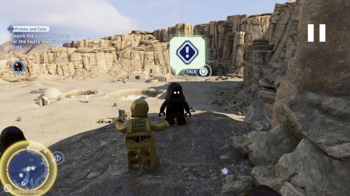 Sterując droidem protokolarnym, porozmawiajcie ze zleceniodawcą i przyjmijcie zadanie - LEGO Skywalker Saga: Probopsoty (Probes and Cons) - solucja, opis przejścia - LEGO Skywalker Saga - poradnik do gry