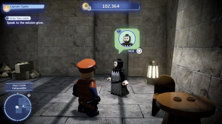 Porozmawiajcie ze zleceniodawcą i przyjmijcie zadanie - LEGO Skywalker Saga: Pchłapanka (Unbefleavable) - solucja, opis przejścia - LEGO Skywalker Saga - poradnik do gry