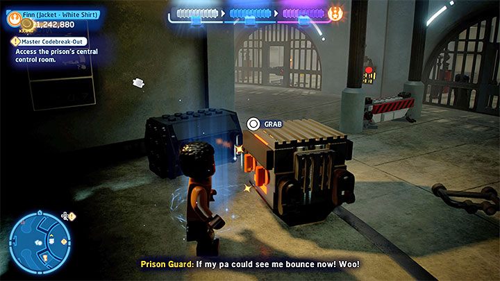 Druga metoda zakłada celowe wszczęcie alarmu - LEGO Skywalker Saga: Mistrzowie włamania (Master Codebreak-Out) - solucja, opis przejścia - LEGO Skywalker Saga - poradnik do gry