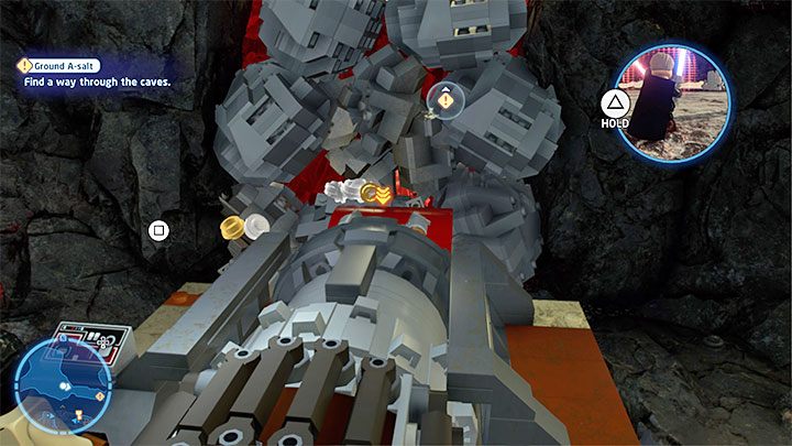Możecie już zająć miejsce na pokładzie maszyny wiertniczej - LEGO Skywalker Saga: Sól w oku Kylo (Ground A-salt) - solucja, opis przejścia - LEGO Skywalker Saga - poradnik do gry