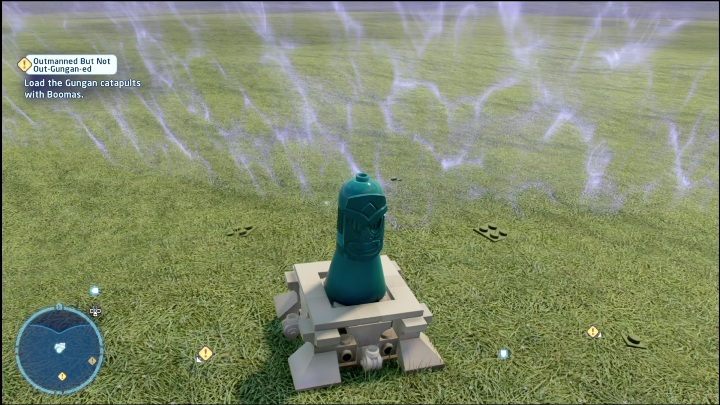 Do kolejnego zadania potrzebujecie postaci z mocą Jedi - LEGO Skywalker Saga: Mroczne widmo - lista znajdziek i nagrody - LEGO Skywalker Saga - poradnik do gry