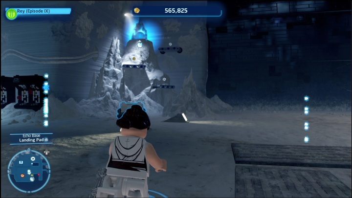 Pierwszy klocek znajdziecie na lądowisku, we wschodniej części regionu - LEGO Skywalker Saga: Baza Echo - lista wszystkich łamigłówek - LEGO Skywalker Saga - poradnik do gry